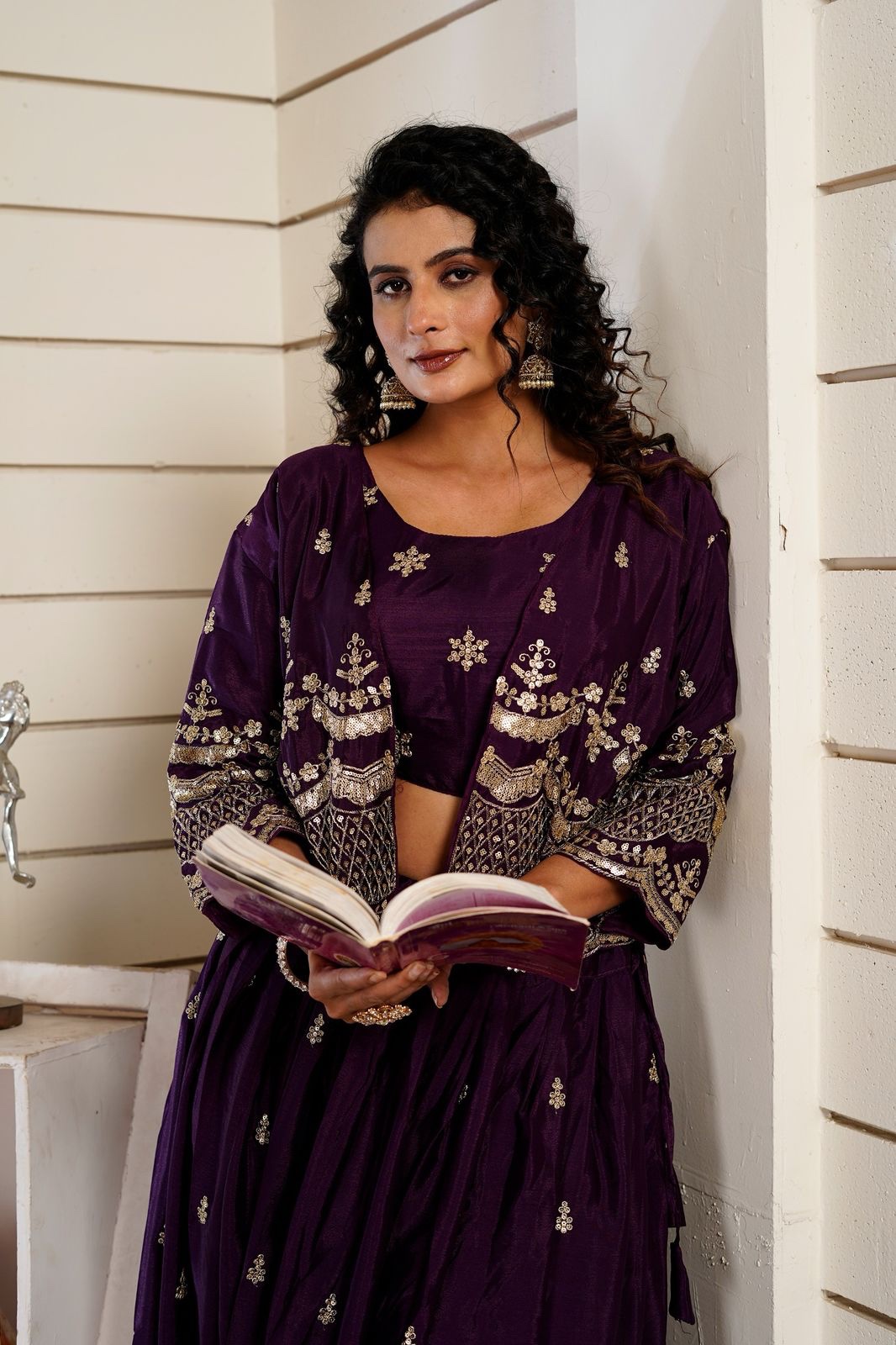 Indo western Lehenga